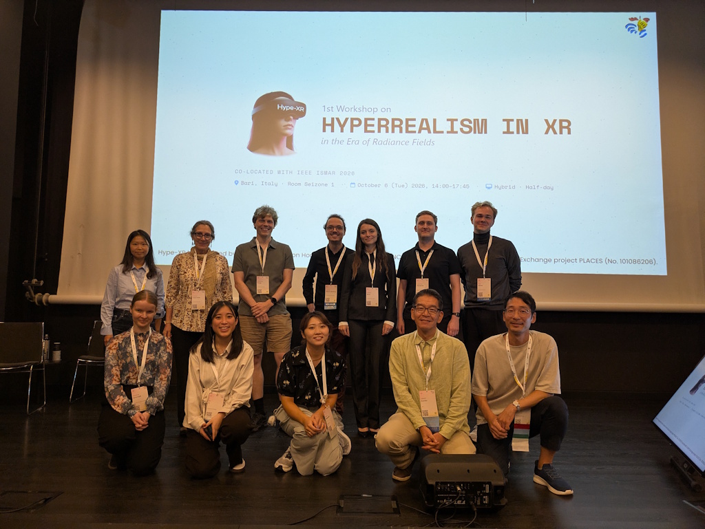 Mediated Reality Group at Hype-XR 2026
